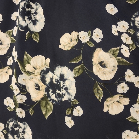 Blue Rain Floral Dress - Picture 4 of 4